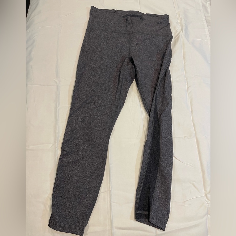 Lululemon Athletica Dark Gray Leggings